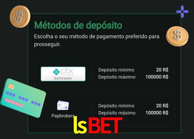 O cassino lsbet oferece uma grande variedade de métodos de pagamento